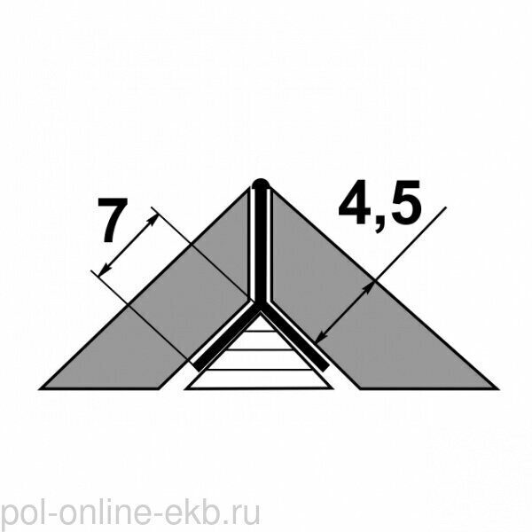 Профиль мерседес алюминиевый